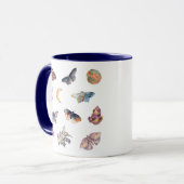 Mystical Moth Crystal Coffee Mug Mok (Voorkant links)