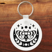 Mystical Moth Sleutelhanger (Voorkant)