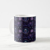 Mystical Owl Forest Coffee Mug (Devant gauche)