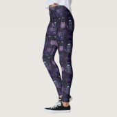 Mystical Owl Forest Leggings (Gauche)