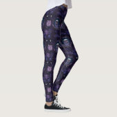 Mystical Owl Forest Leggings (Droite)