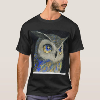 Mystical Owl Graphic Mannen T - Shirt