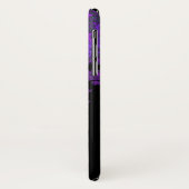 Mystical Paars Personalized Fractal iPhone X Hoesj Case-Mate iPhone Case (Achterkant/links)