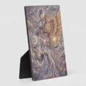 Mystical Phoenix Tabletop Plaque with Easel  Fotoplaat (Zijkant)