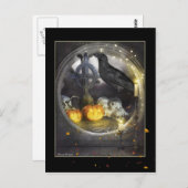 Mystical Raven Mystical Digital Art Briefkaart (Voorkant / Achterkant)