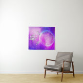 Mystical roze en Blue Embossed Dream Catcher Wandkleed (In Situ (horizontaal))