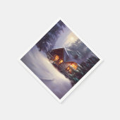 Mystical Rustic Log Cabin van de Evergreens Servet (Hoek)