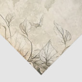 Mystical Sage Green Fairy Decoupage Tissuepapier (Detail)