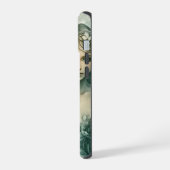 Mystical Sage Green Fairy iPhone 15 Hoesje (Linkerkant)