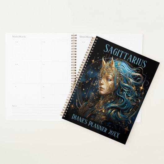 Mystical Sagittarius Zodiac Artwork  Planner (Display)