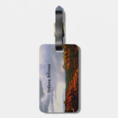 Mystical Sedona Arizona Bagagelabel (Achterkant verticaal)