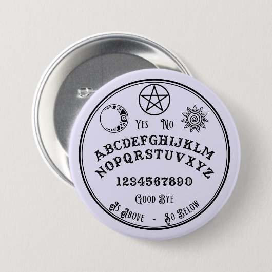 Mystical Spirit Board Button (Voorkant /achterkant)