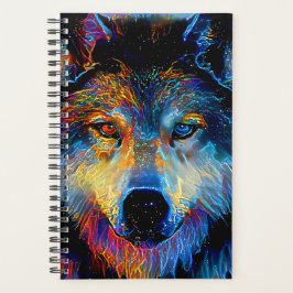 Mystical Spirit Wolf Planner