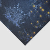 Mystical Stars Roos Patroon Tissuepapier (Detail)