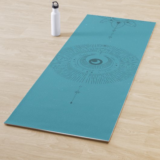 Mystical Sun en Moon Yoga Mat (In situ)