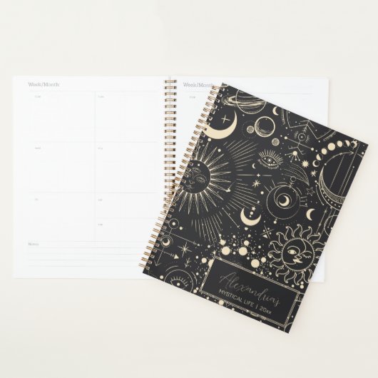 Mystical Sun & Moon Planner (Display)