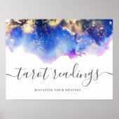 Mystical Tarot Readings Wedding Sign Poster (Voorkant)