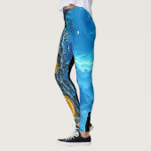 Mystical Tree Home Dreamscape Leggings (Links)