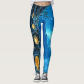 Mystical Tree Home Dreamscape Leggings (Voorkant)