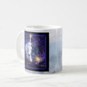 Mystical Unicorn Horse SHAFIRE Coffee Mug (Devant gauche)