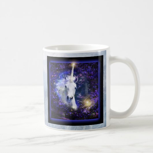 Mystical Unicorn Horse SHAFIRE Coffee Mug (Droite)
