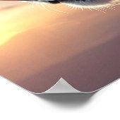 Mystical White Tiger SciFi Fantasy Steampunk Art Poster (Hoek)