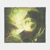 Mystical Willow Tree Fairy Fantasy Art Fleece Deken (Voorkant (Horizontaal))