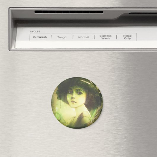 Mystical Willow Tree Fairy Fantasy Art Magneet (Insitu (Vaatwasser))