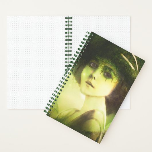 Mystical Willow Tree Fairy Fantasy Art Notitieboek (Binnen)
