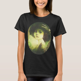 Mystical Willow Tree Fairy Fantasy Art T-shirt