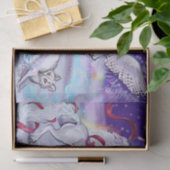 Mystical Winter Unicorn Tissuepapier (Geschenk)