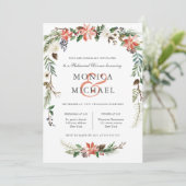 Mystical Winter | Weddenschappen Kaart (Staand voorkant)