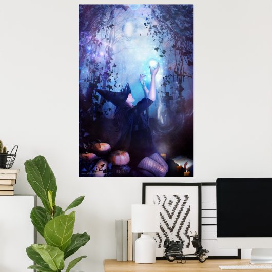 Mystical Witch Poster (Thuiskantoor)