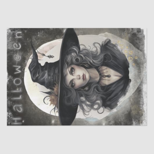Mystical Witch Tissuepapier (Voorkant)
