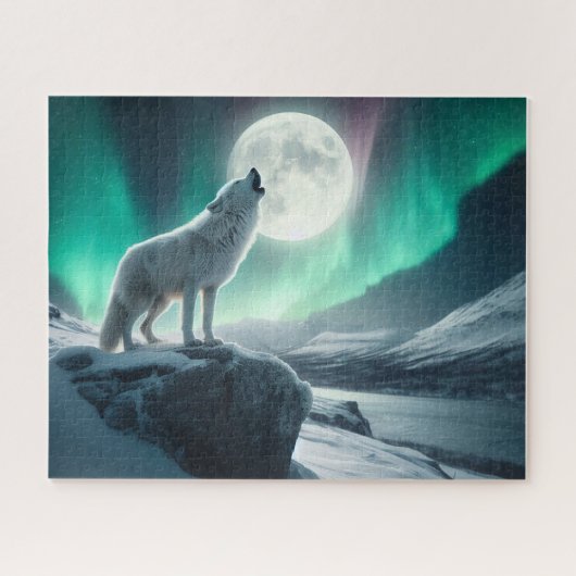 Mystical Wolf Legpuzzel (Horizontaal)