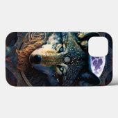 Mystical Wolf Moon Mandala Case-Mate iPhone Case (Achterkant (horizontaal))