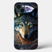 Mystical Wolf Moon Mandala Case-Mate iPhone Case (Achterkant)