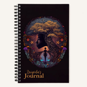 Mystical Woman of Natuur Colorful Journal Notitieboek