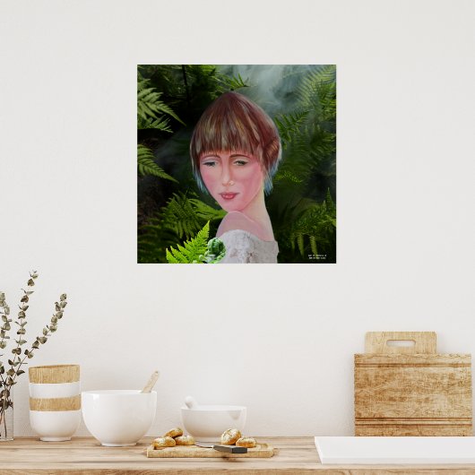 Mystical Woman Poster (Cuisine)