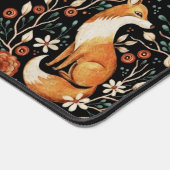 Mystical Woodland Fox with Moons and Moths Bureaumat (Hoek)