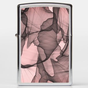 Mysticale laag Chiffon Scarves Black N Roze