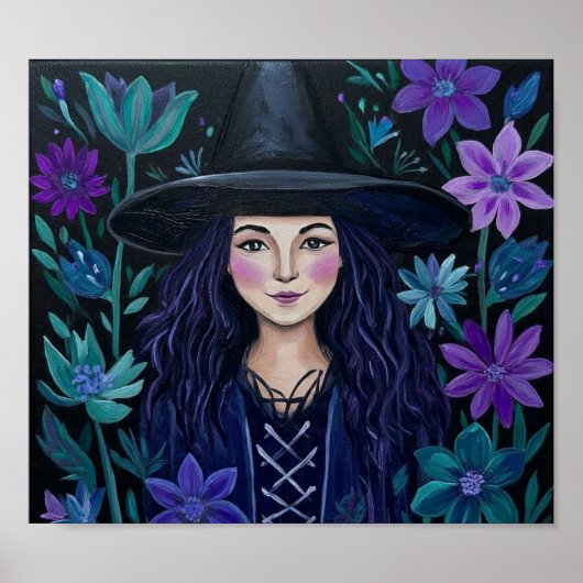 MysticGothFlower Poster (Voorkant)