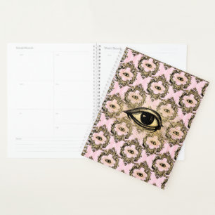 Mystiek alziend oog planner