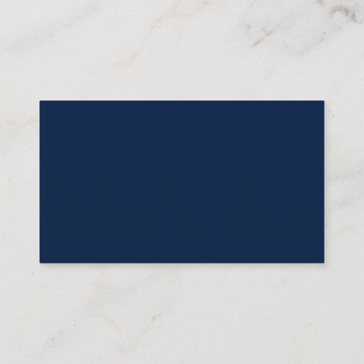 Mystiek Blauw Zilver Begroting QR Code RSVP Informatiekaartje (Achterkant)