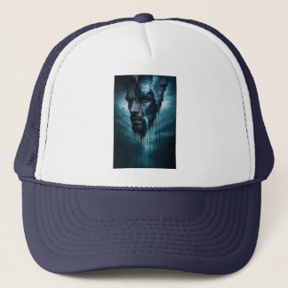 Mystiek bos binnen – Surrealistisch mannenportret Trucker Pet