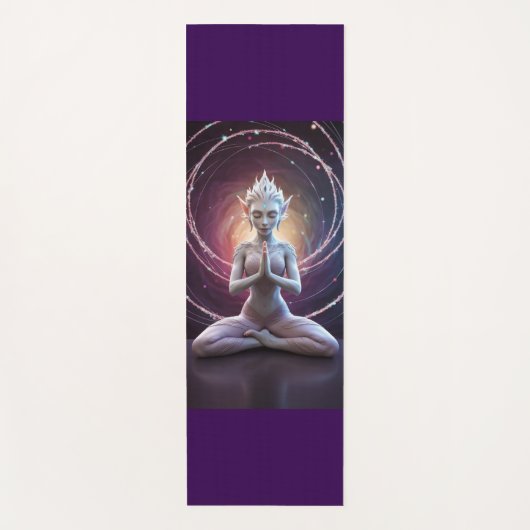 Mystiek en mediteren yogamat (Voorkant)