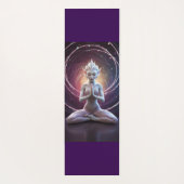 Mystiek en mediteren yogamat (Achterkant)