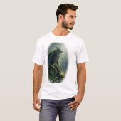 Mystiek Forest Tree Spirit kunstwerk T-shirt (Voorkant volledig)