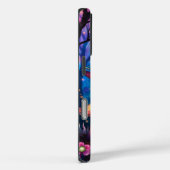 Mystiek Glas in lood Paddenstoelenbos Case-Mate iPhone Case (Achterkant / Rechts)