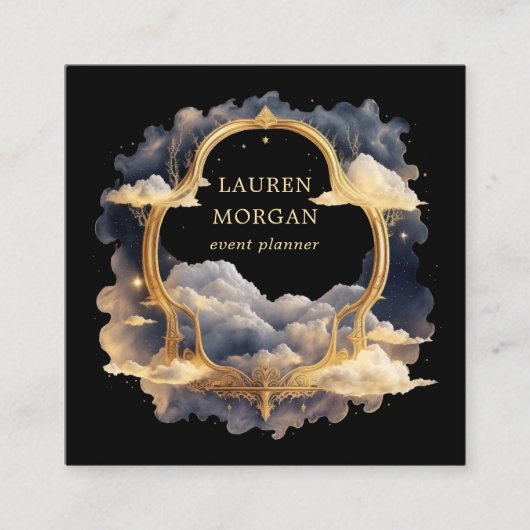 Mystiek hemels etherisch Visitekaartje (Voorkant)